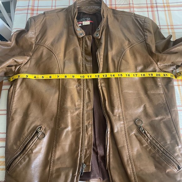 Motorcycle Jacket Vintage Leather - Picture 6 of 7